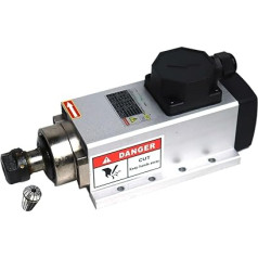 2,2 kW luftgekühlter Vierkantspindelmotor 220 V 24000 U/min ER20 Rundlauf 0,01 mm Stahllager(220V)