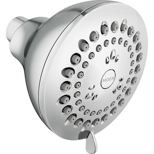 Moen 23026 2.5 GPM Multi-Function Shower Head from the Adler Collection, Chrome by Moen