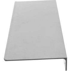 ULTECHNOVO Wall Shelf No Drilling Made of Robust Aluminium Floating Wall Mounted Shelf for Living Room Bedroom Bathroom Office Portable Storage Shelf for Cups Decorative Small