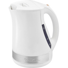 MOULINEX BY108110 1.7L 2400W ACERO inoxidable. Color Blanco - Tetera Eléctrica (Corriente alterna)