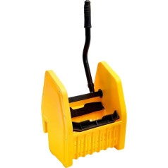 Sasylvia Yellow Mop Wringer Down Press Wringer Mop Bucket Wringer Only Mop Strainer Industrial Cleaning Accessories for Commercial Floor Wopping Buckets Household Restaurant Restroom Supplies