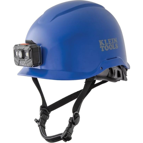 Klein Tools Hard Hat, Vented, Full Brim Style, Padded, Self-Wicking Odor-Resistant Sweatband