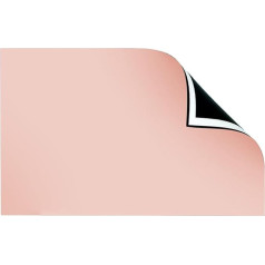 Magnetisches Whiteboard-Papier, Magnetisches Whiteboard-Papier, selbstklebend, löschbar, Vinyl, Rosa und Weiß, mehrere Größen(Pink,100x100cm/39.37x39.37in)