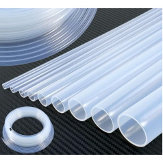 4 m PFA Hose Teflon PTFE Transparent ID x AD Diameter 22.25 x 25.4 mm 1 Inch FDA Chemical Laboratory Many Sizes 1-38 mm High Temperature Resistant Hot Steam Printing 3D Printer Food Grade Premium
