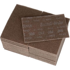 Scotch-Brite 7440B Heavy Duty Hand Pads 9 x 6 cm Grit A M (Pack of 40)