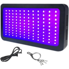 JOJIDE UV Lampe, Led High Power 2000W 395nm 365nm 405nm UV-Härtungslampe UV-Kleber Acrylharz Tinte Farbe Siebdruck 3D-Drucker(1 UK)