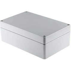 RS PRO Aluminium Gehäuse Grau Außenmaß 280 x 180 x 100mm IP66