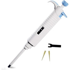 Saini_MEDICOS Micropipette Variable Range 20-200 μl with Calibration Report (Pack of 6)