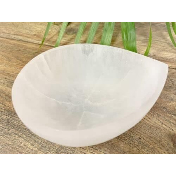 SCOCCA Bowl Crystal Bowl Charging Stones Bowl Ritual Reiki Stone Mineral Specimen