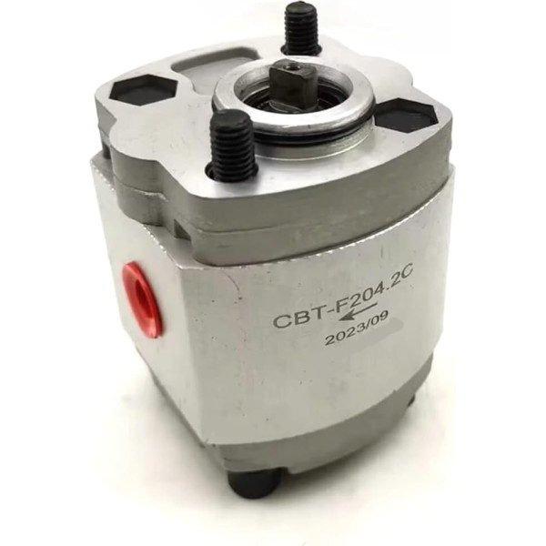 Hydraulische Zahnradpumpe CBT Hydraulikölpumpen CBT-F202.1C CBT-F203.2C CBT-F204.2C CBT-F205.8C CBT-F206.8C Kleine Zahnradpumpe, Drehung seitlich einwärts/außen: im Uhrzeigersinn (CBT-F204.2C)