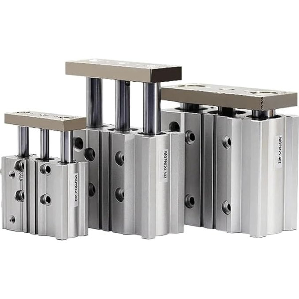 XHFTFNLTI PL Typ Pneumatischer Kompaktführungszylinder PL32 Hub 50/75/100/125/150/200 mm (Hub 50 mm)