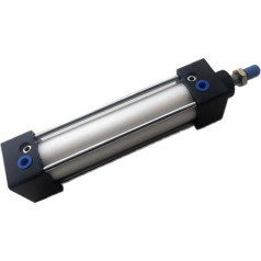 SAEVVCJWW SC100 x 125 Stab Aluminiumlegierung Standardzylinder SC100X125 pneumatische Komponenten, 100 mm Bohrung, 125 mm Hub