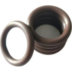 FKM-Ringdichtungen CS 4 mm Außendurchmesser 12 mm ~ 480 mm Fluorkautschuk-O-Ring-Unterlegscheibe Beständigkeit gegen Ölalterung Abrieb Ozonkraftstoff Chemische Dichtung(48x40x4mm 2pcs)