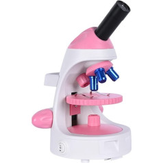 TYZK Mikroskop-Zubehör, Zoom, Monokular, biologisches Mikroskop-Zubehör, Haltbarkeit und zuverlässige Leistung (Größe: Rosa)