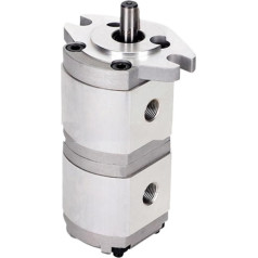 QUKFGCLGM Doppelzahnradpumpe Hydraulikpumpe Hochdruck-Zahnradölpumpe HGP-11A 21-25MPa Zahnradpumpen (HGP-11A-F5-1R)