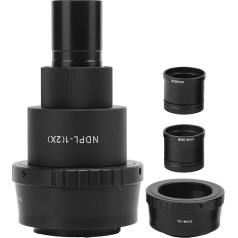 Microscope Camera Lens T2-M4/3 NDPL-1(2X) Biological Microscope for Biology with Camera Interface / Body Microscope