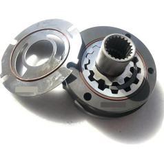 FANNIXI Hydraulic Pump Steering Slip Pump Charging Pump for A4VG56 Piston Pump Conversion 21 Teeth