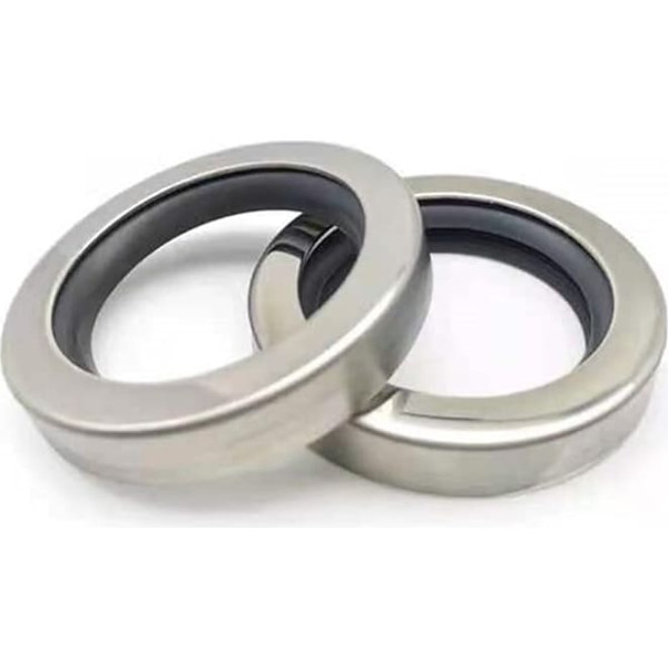 Lips with Stainless Steel 1 Piece Double Lip Stainless Steel Shaft Oil Seal 100 x 130 x 12 mm Screw Air Compressor Resistant to High Temperature and Pressure