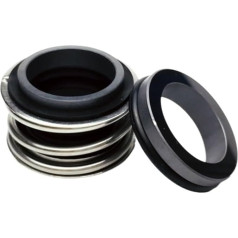 VDOQTLJT 10 stücke MG1-16/G4 Unwucht Einzelnen Frühling Gummi Balg Mechanische Dichtungen MG1 Größe 16mm mit G4 Stationäre Sitz SIC/SIC/VIT