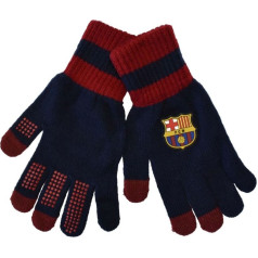 Fc Barcelona Jr ziemas cimdi 5004GU3P / tumši zils