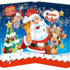 kinder Mix Table Advent Calendar 2025 - Advent Calendar with Delicious Chocolate Specialities - 1 Calendar of 113 g