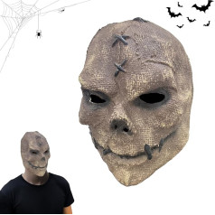 XILEPINAN Skull Mask Horror, Halloween Skull Mask, Scary Halloween Ghost Face Scary Halloween Cosplay Prop for Party Costume Accessories
