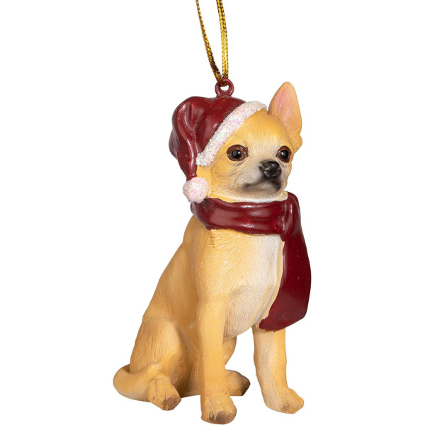 Design Toscano Collie Christmas Tree Ornament