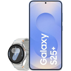 Samsung Galaxy S25+ AI Smartphone with Galaxy AI, 12GB RAM, 512GB Memory, Navy, 3 Year Manufacturer Warranty + Galaxy Watch7 Smartwatch