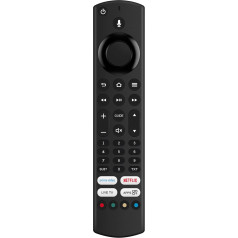 VINABTY RM-C3253 Replacement Voice Search Remote Control Compatible with JVC Fire TV Edition Smart 4K HDR LED TV LT-40CF890 LT-43CF890A LT-55CF890 LT-65CF890 LT-49CF890 LT-50CF890 LT-43CF890