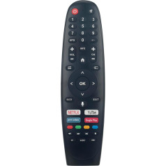 ALLIMITY Replacement Remote Control for Zephir Caixun TV EC32V1HA EC40V1FA EC32V2HA TAG40-8900 TAG32-8901 TAG24-8900