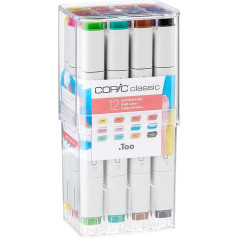 Copic Bright Marker Set (Pack of 12)