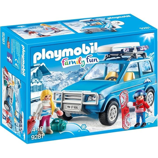 Playmobil 9281 Car with Roof Box, Single