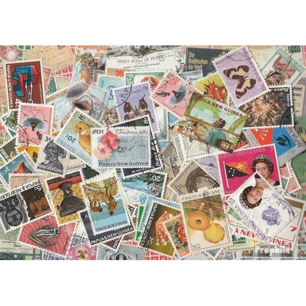 Prophila Collection Papua New Guinea 200 Assorted Stamps (Stamps for Collectors)