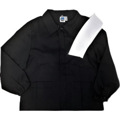 Schürze für die Schule, für Kinder, mit weißem Kragen