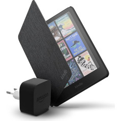 Amazon Kindle Colorsoft 16 GB+ Amazon Black Fabric Cover + Amazon Powerfast 9W Power Adapter