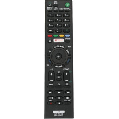 VINABTY RMT-TX100D RMT-TX102D Replacement Remote Control for Sony TV KD-55X9005C KD-55X9305C KDL-55W755C KDL-55W756C KDL-43W807C KDL-43W808C KDL-65W859C KDL-65W858C C CKD-55 X850xC KD-55X8501C