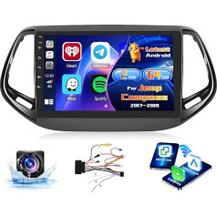 8 Core 4 + 64GB Android 15 Car Radio for Peugeot 207 2006-2015 Stereo Radio 9 Inch Screen with Wireless Carplay Android Car Bluetooth, GPS, FM RDS, AHD Reversing Camera
