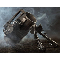 Paintball Equipment Tactical Cup Multifunction Aluminium Removable Cup Mug