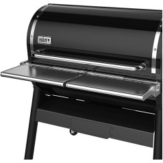Weber 7003 SmokeFire EX6 Folding Front Shelf, Silver, Silver