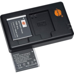 NB-6LH 6L (Pack of 2) Rechargeable Battery Replacement Battery and Dual Charger Compatible with Canon PowerShot SX280 HS, SX500 is, SX510 HS, SX600 HS, SD4000 is, D10, D20, ELPH 500 HS, S90, S95, S120