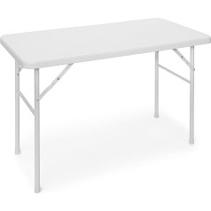 Relaxdays Bastian Folding Garden Table, Rectangle