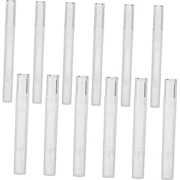 Pack of 12 Empty Nail Polish Bottles Lips Cuticle Pen Cuticle Oil Pen for Nails Nail Polish Pens Nail Oil Pens Cuticle Oil Pens Refillable Cuticle Oil Pen Nail Pen