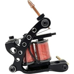 INKgrafiX® Tattoo Machine IG-71 - Black - Coil Machine - Germany - Studio Quality - IG55422 - Machine Coil Tattoo