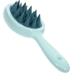 Scalp Massage Brush Green with Long Handle Gentle Exfoliating Effect Deep Cleansing Hair Roots Scrubber Manual for Hair Types Durable and Comfortable for Wet and