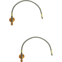 BESPORTBLE Pack of 2 Gas Stove Valve Stove Burner Outer Hose Camping Gas Stove Accessories Camping Accessories Burner Line Valve Hose Pipette for Gas Ovens Grill Gas Stoves
