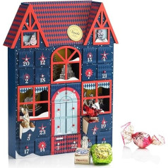 Venchi Christmas Collection - Wooden Advent Calendar 310g - Various Chocolates - Gift Idea - Gluten Free