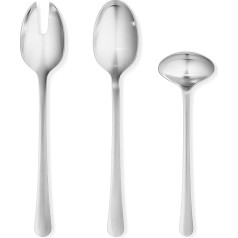 Georg Jensen Copenhagen Matt Serving Cutlery Set of 3