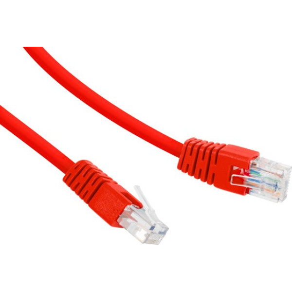Patch cord cat.6 utp 0.5m sarkans