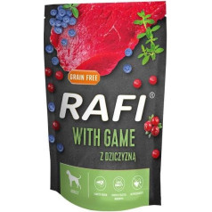rafi brieža gaļa, mellenes, dzērvenes 500g