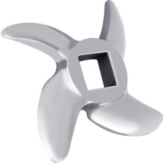 Stainless Steel Meat Grinder Blade, Mincer Knife, Replacement for Mincer/Mincer - Effortless Chopping Meat, Fruit or Vegetables - High Quality and Durable (12#)